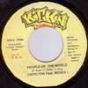 7inch Record CAPLETON FEAT MOSES I - People Of The World KP002 Kickin Producti Jamaica Reggae, Ska & Dub Used