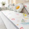 Cartoon Cute Summer Ice Silk Summer Mat Sofa Cushion Non-Slip Sofa Cover Cool Breathable Living Room Sofa Cover Towel