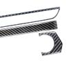 For Mazda CX-9 2016-2023 Real Carbon Fiber Center Console AC Switch Panel Trim