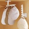 Household Wall-mounted Punch-free Storage Rack Student Dormitory Hat Bag Hook
