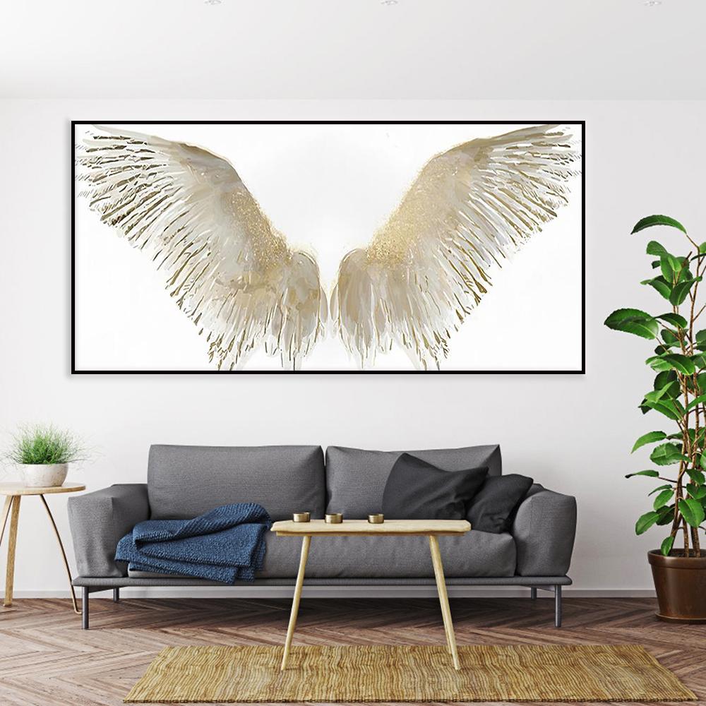 Скандинавский стиль раскрывает крылья, Картина для украшения гостиной, Современная эстетика, Минималистское настенное искусство в доме, Роспись постеров