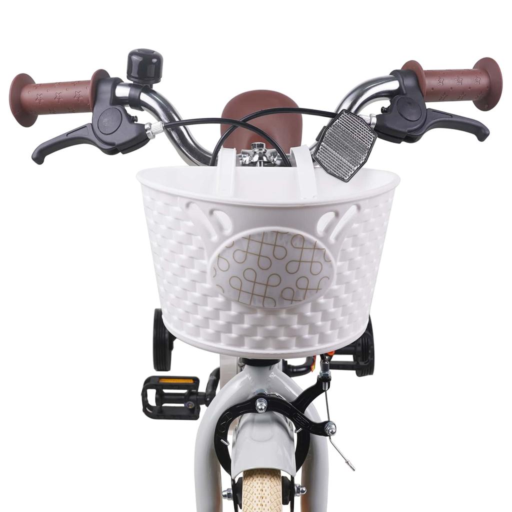 Kids Bike 16 Inch for Ages 4 6 Light Gray
