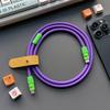 Зарядный кабель USB C на USB C, 100 Вт, зарядный кабель типа C, кабель для быстрой зарядки, силиконовый кабель для передачи данных для телефона, планшета