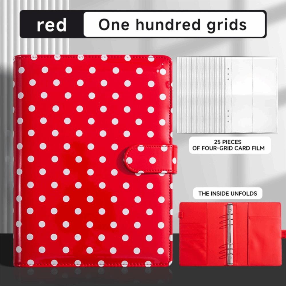 Colorful A5 Soft Budget Binder Planner PU Money Saving Envelope Budget Planner