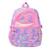 Smiggle Вместительный детский рюкзак для девочек Легкий холщовый школьный рюкзак с мягкими лямками Цветочный принт 42x30см