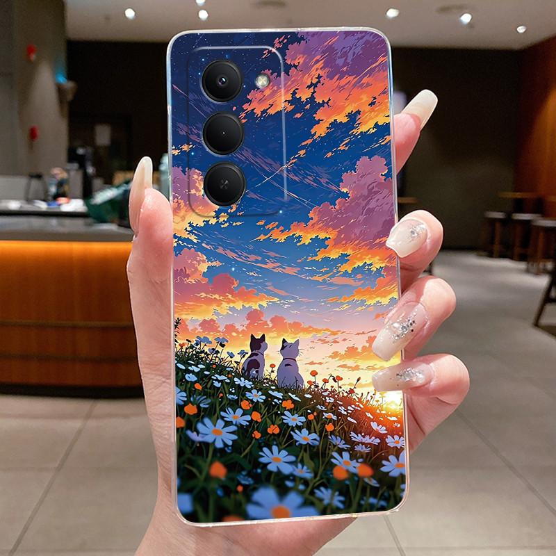 Для Redmi15 5G 2025 Для Xiaomi Redmi 15 5G Роскошный Милый Крутой Мальчики Девочки Мягкий силиконовый Чехол для Телефона Задняя крышка Прозрачный ТПУ Корпус