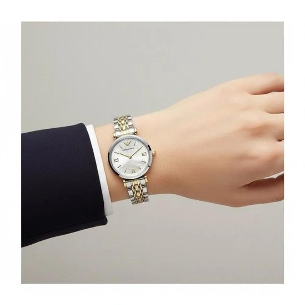 Armani AR11769 Mother-of-Pearl Women's Metal Watch
