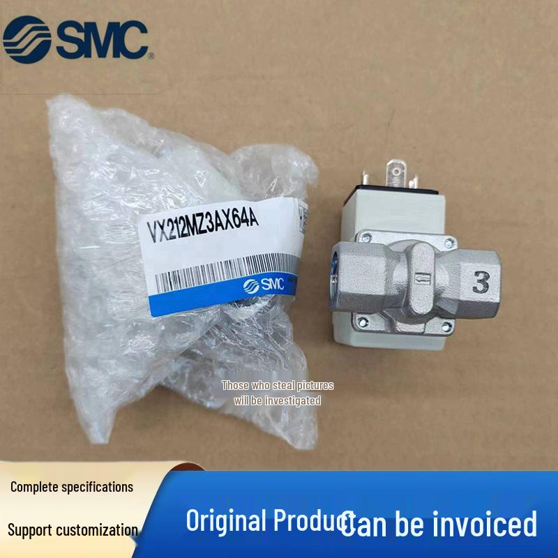 SMC Solenoid Valve VX212 Series: VX212MZ3A, VX212MZ3AX64A, VX212MZ3AXB, VX212MZ3AXCA