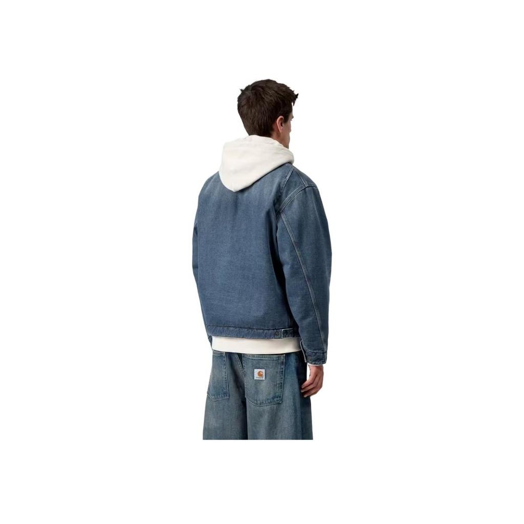 Carhartt WIP FW25 OG Detroit Jacket Classic Detroit Collar Long Sleeve Comfortable Denim Jacket Men jackets I035878-2XN-4L