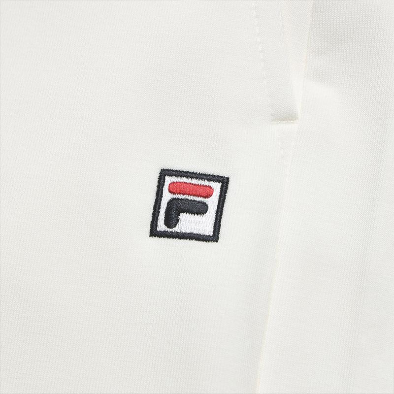 Fila Белые Модные Простые Классические Ретро Повседневные Универсальные Удобные Широкие Вязаные Спортивные Штаны Женские низ Облако-Гриб-Белый F51W623601FWT