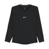 Черный фитнес-топ с длинным рукавом Pro Dri-Fit, облегающий - Азия