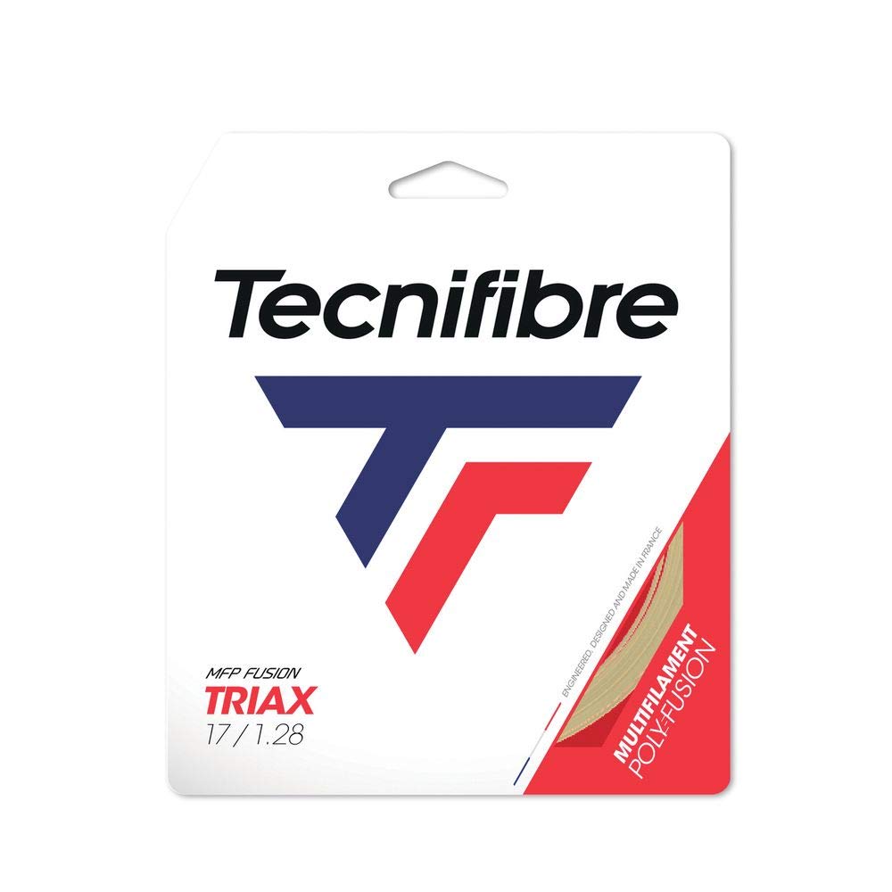 Tecnifibre TRIAX Tennis Gut String, 1.28mm, 12m, Single String, TFG310/TFSG301