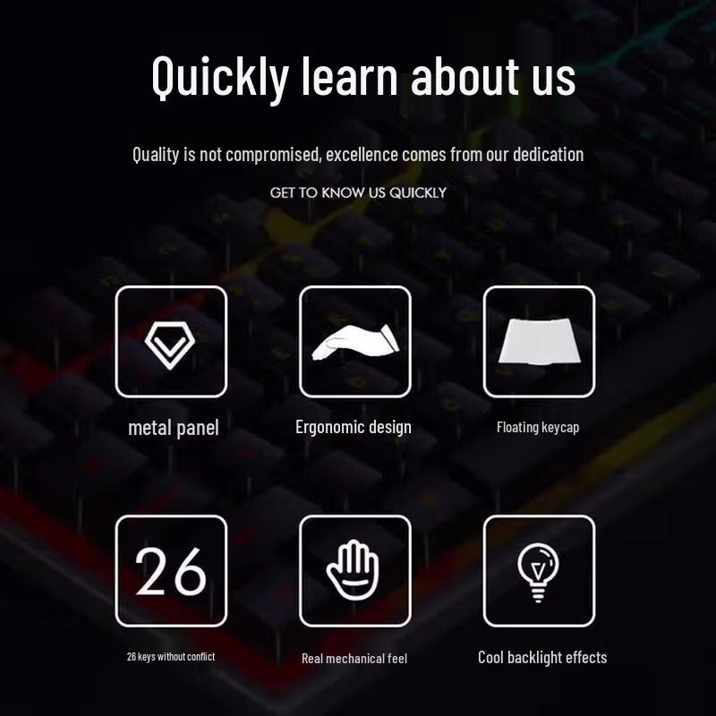 HP Проводная игровая клавиатура K100