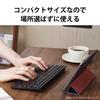 Elecom Клавиатура Bluetooth Pantograph Compact Keyboard совместима с Android Black Windows, Mac, iOS, TK-FBP101BK