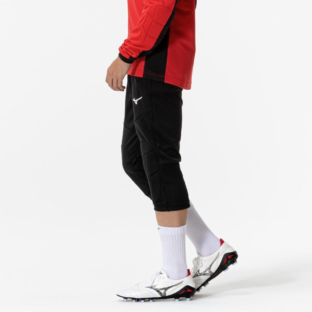 Mizuno Soccer Goalkeeper Training Pants, Easy to Move in, Black, P2MBC076