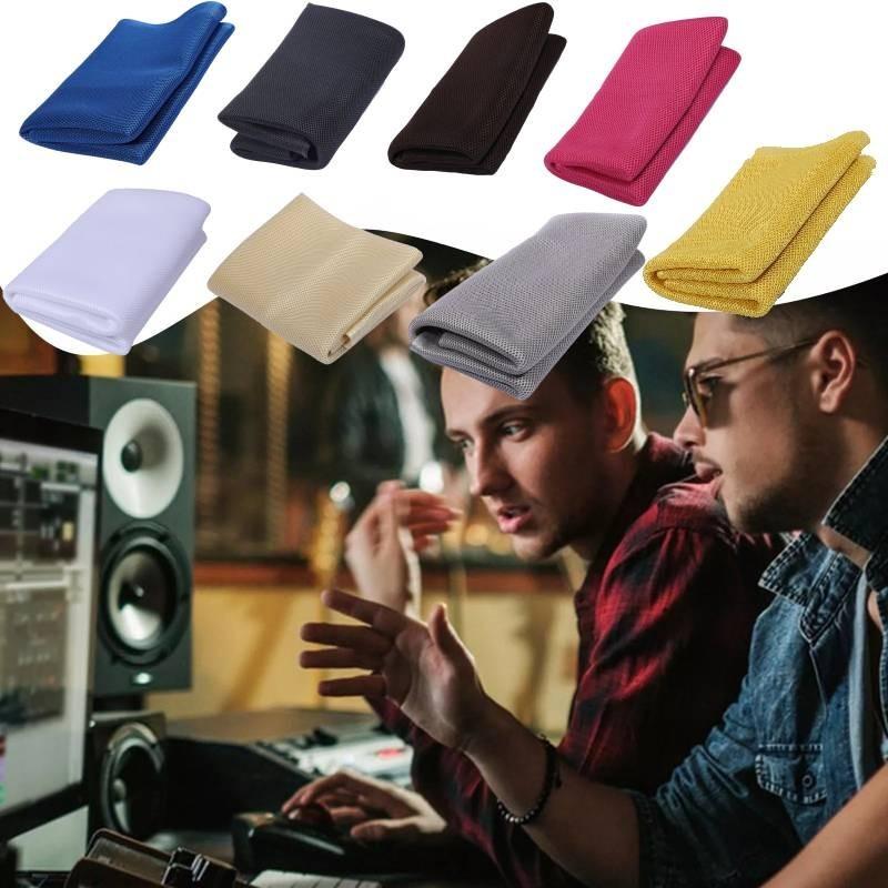High Quality Polyester Speaker Mesh Cloth Ideal For Home Theater And Professional Audio