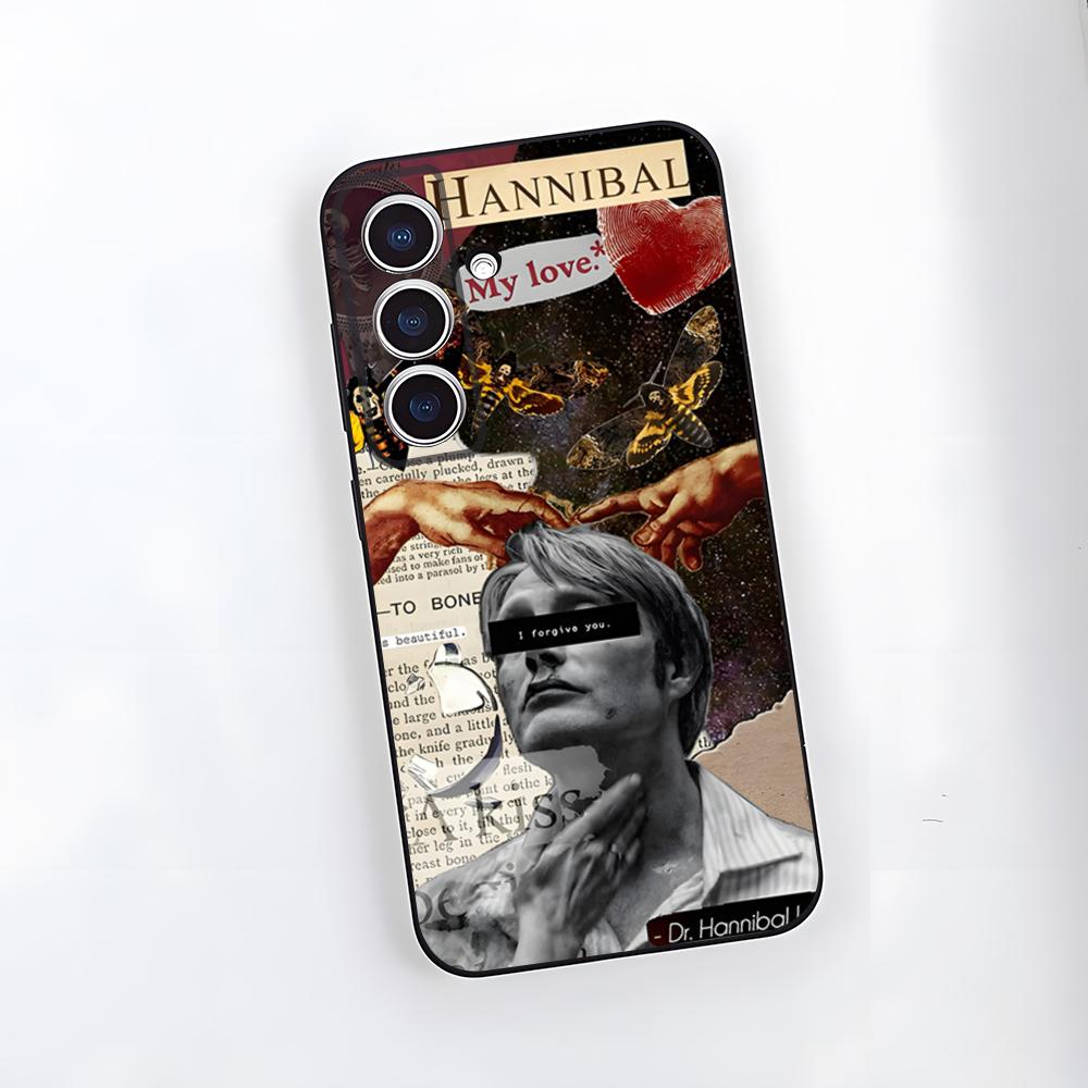 Чехол для телефона Hannibal из сериала ужасов Для Samsung S26 S25 Plus S20 S20 Plus S22 Ultra S23 FE S21 Plus S21 Ultra Мягкий чехол