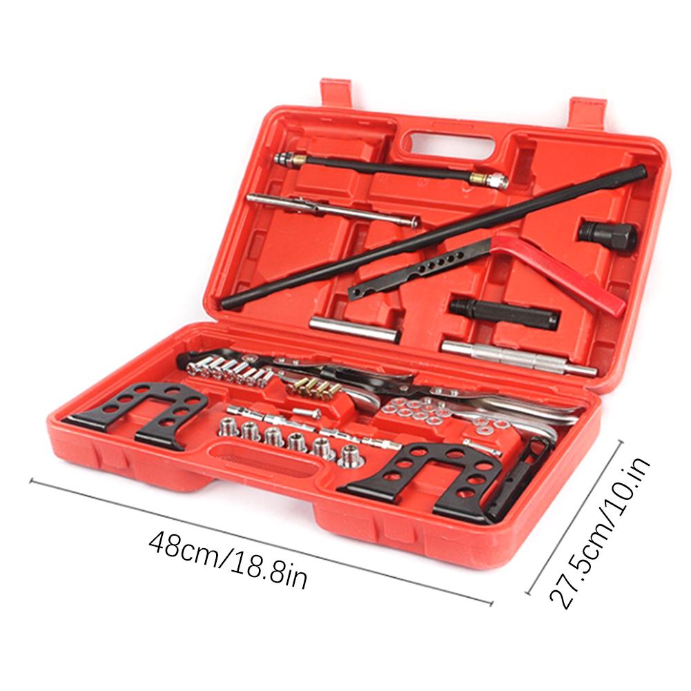 Сервис головки цилиндра Клапаны Компрессоры пружин Инструменты Клапаны Компрессоры пружин Съемник Установщик Комплект с кейсом для ремонта автомобилей