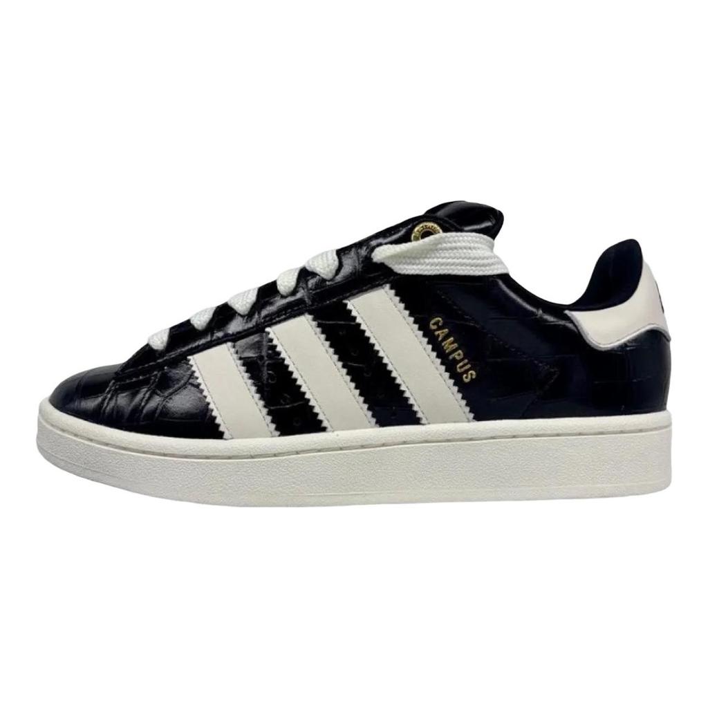 BAPE x adidas Campus 00-х Чемпионат мира Унисекс Кроссовки Черный Core-Black Бело-кремовый KJ8851