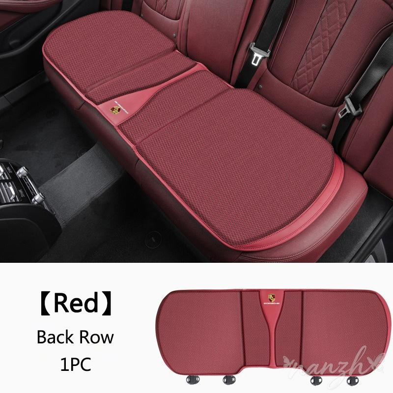 lczcr3 For Porsche Cayenne Panamera Macan 911 718 Taycan Boxster Cayman Car Seat Cushion 3D Air Mesh Non-Slip Seat Protector Sticker