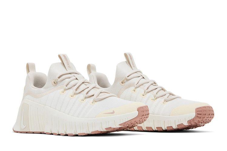 Nike Бесплатные Metcon 6 Мягкий Жемчуг Жемчужно-Белый Парусная Частица Розовый (Женский)