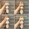 Plush Raccoon Plush Key Chains Love Couple Small Hanging Ornament Wedding Doll Ragdoll Accessories Pendant Fashion Jewelry