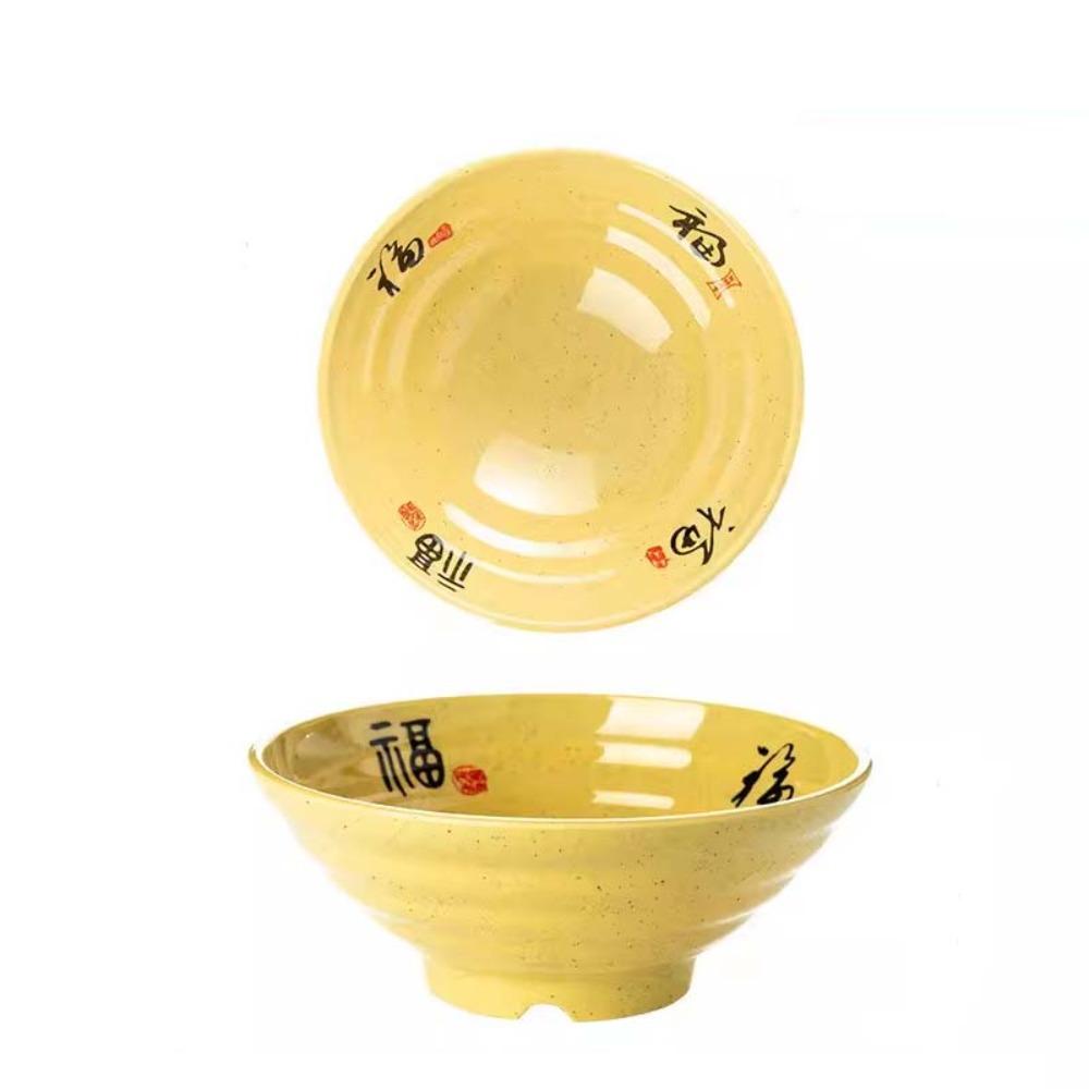 Имитация керамической миски для лапши Миска для супа в японском стиле Практичная меламиновая миска для рамена Рестораны