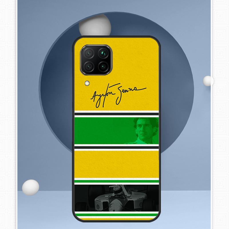 Чехол Ayrton Senna F1 для Huawei Nova Y91 Y60 Y70 Y72 Y90 Y61 12s 12i 11i 8i 10 9 SE P20 P40 Lite P30 P60 Pro