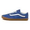 Vans Old Skool Lowpro Темно-синие с резиновой подошвой Мужские кроссовки Резиново-коричневые VN000D0ENGM