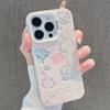Vintage Rose Laser Silver Phone Case For Iphone 15 X XS MAX XR Shockproof Case For iPhone 7 8 Plus 13 12 11 14 Pro MAX Cover