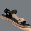 Thick Soles Platform Bottom Sandals Men Summer Adjustable Open Toes Sandals with Velcro Strap Teenager Sandal