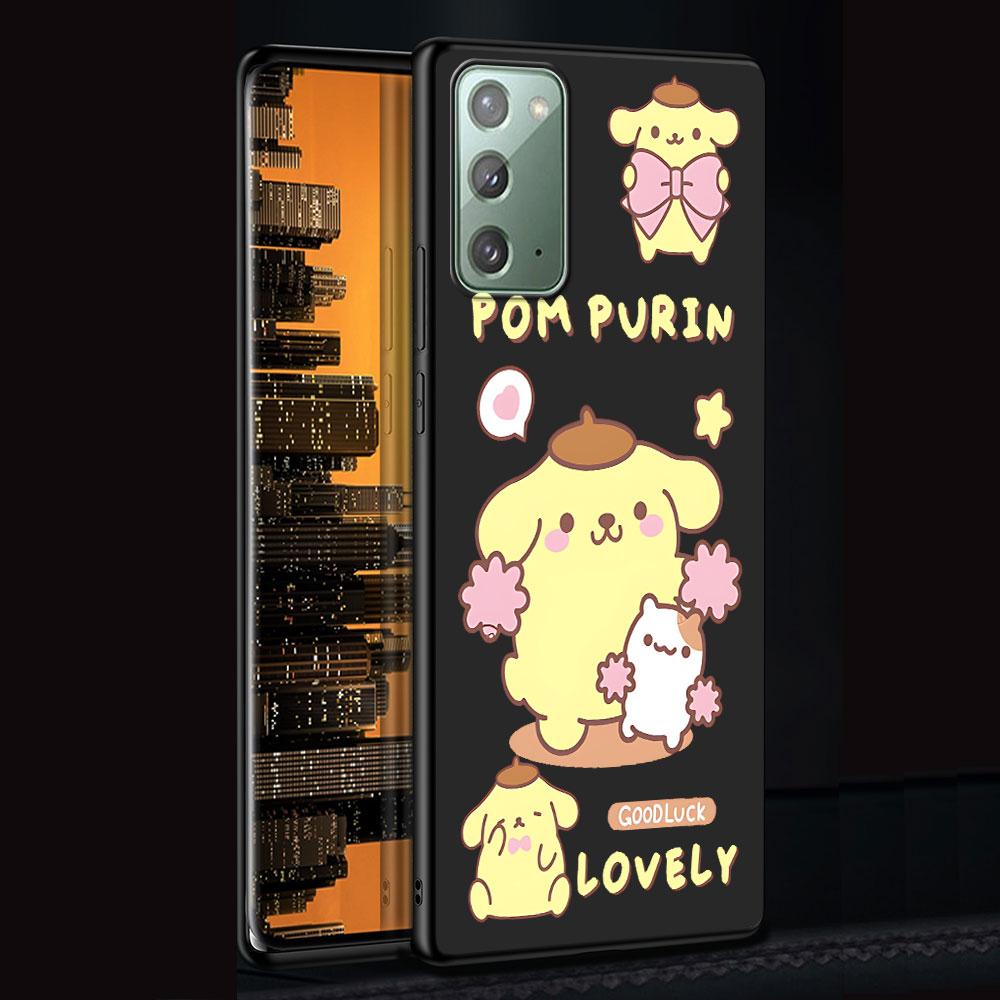 Чехол Cinnamoroll Kuromi для Samsung Galaxy Note 20 Ultra 10 Plus 9 8 TPU Чехол для телефона Note 10 Lite Мягкая оболочка Funda Capa