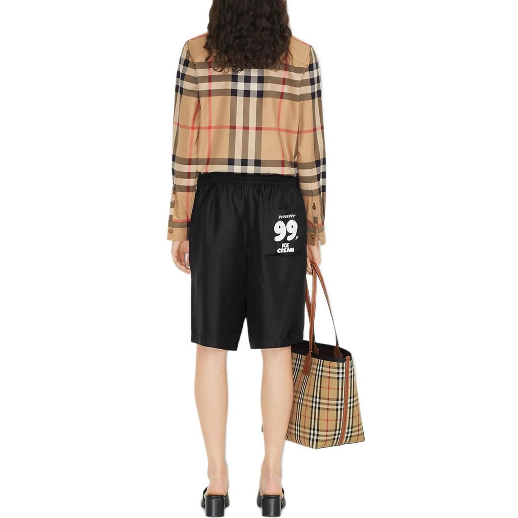 Burberry SS23 Рубашка Женская Бежевая 80713381