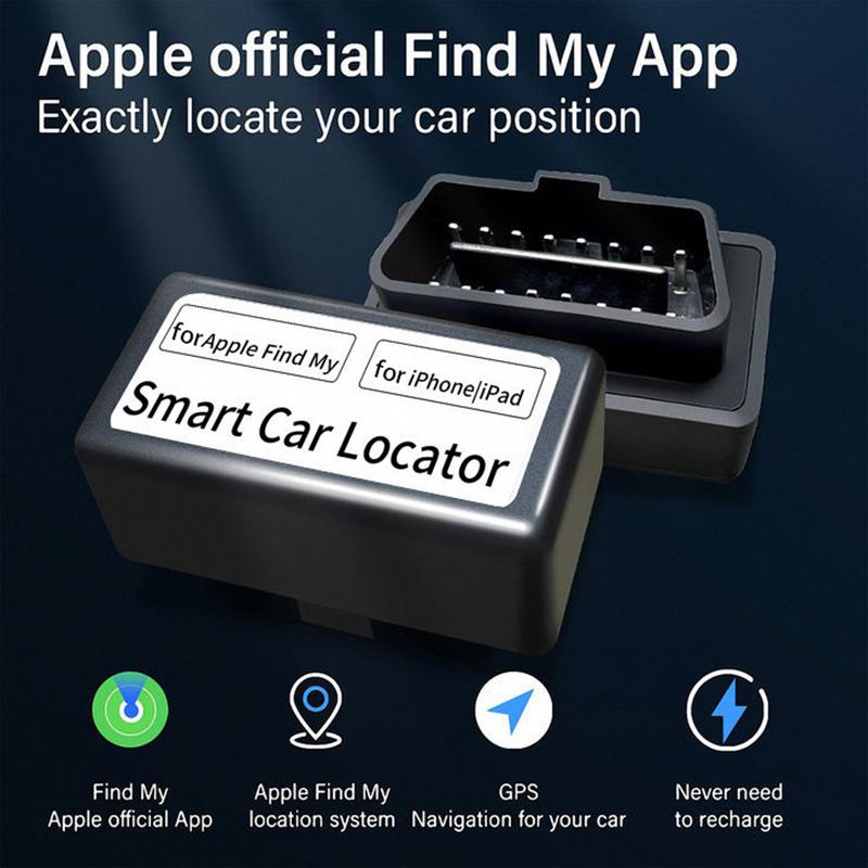 OBD Car Locator для iPhone, iPad, Apple Find My App, устройство для предотвращения потери смартфона, для транспортных средств, грузовиков, без зарядки GPS