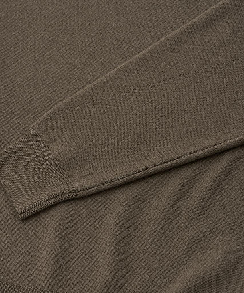 ANOTHER OFFICE Doubleface Sponge Pullover (Clove)