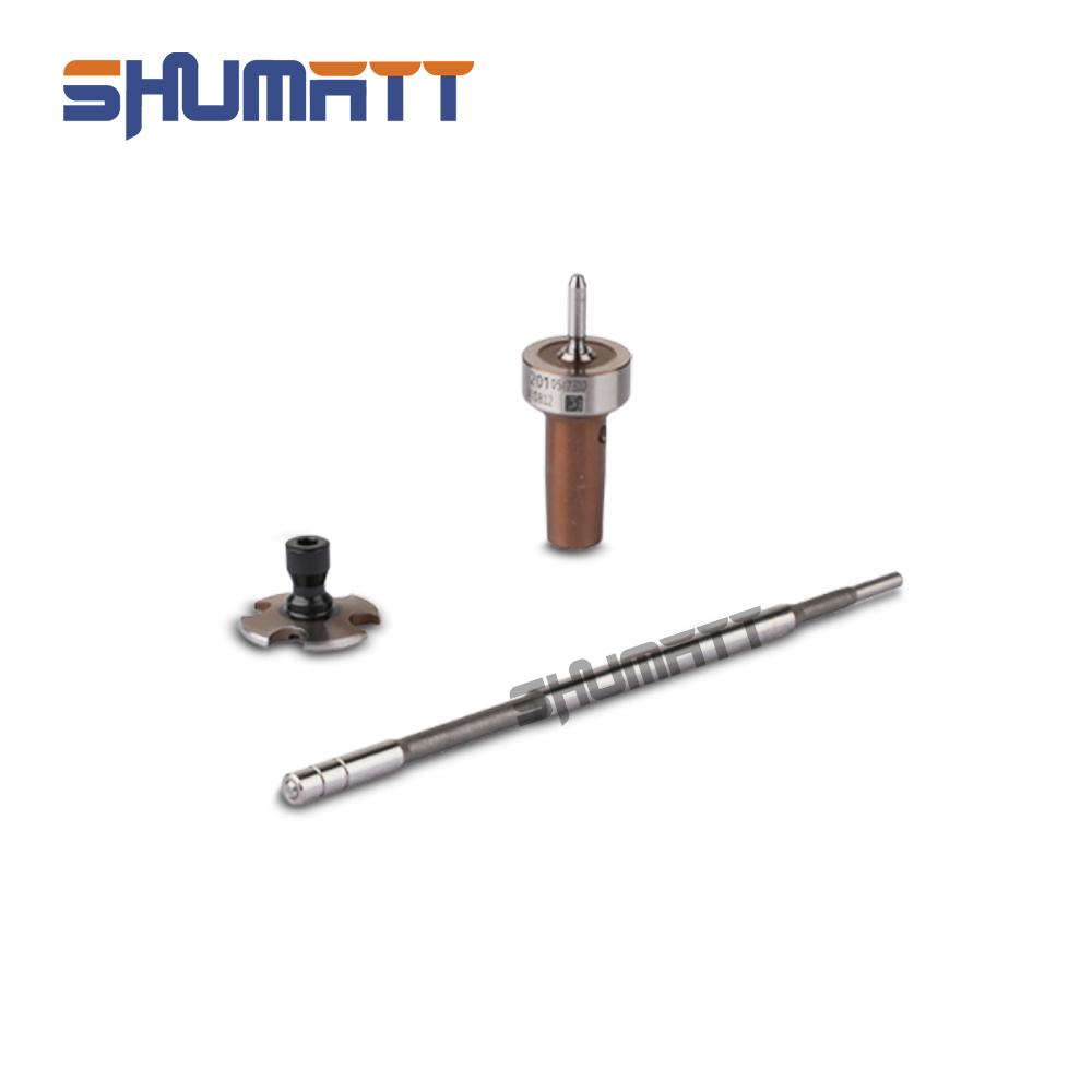 F00VC01200 Fuel Injector Control Valve F00V C01 200 Size 109.53mm Common Rail Valve Assembly For 0445110351 Injector