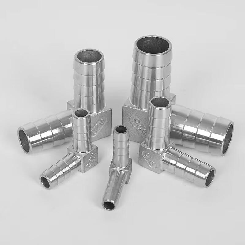 Chaiba 304 Stainless Steel 90 Degree L-Type Hose Barb Elbow Fitting