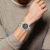Seiko 30 м Водонепроницаемые Автоматические Механические Часы Нержавеющая Сталь Ремешок Унисекс Серый Циферблат SNK621K1