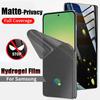 Матовая Гидрогелевая Пленка Soft с Защитой Приватности для Экрана Samsung Galaxy A07 A17 A37 A57 A06 A16 A26 A36 A56 A05 A15 A25 A35 A55 A14 A24 A34 A54