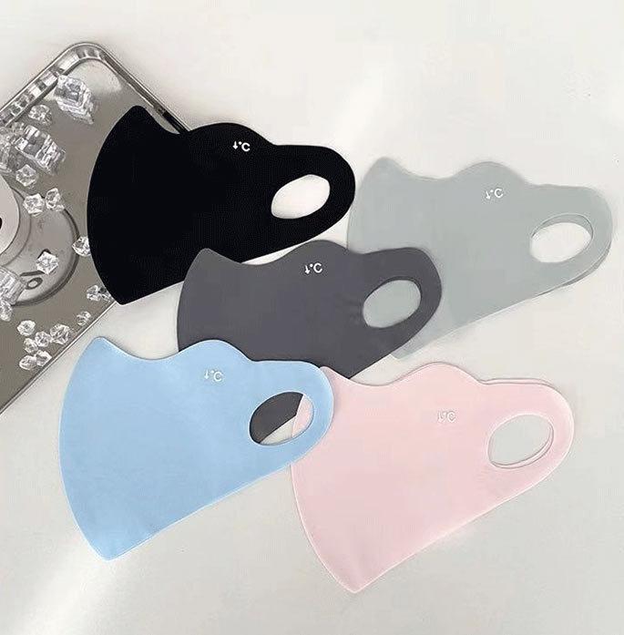 Anti-UV Ice Silk Cycling Face Mask with Eye Protection and Breathable Design for Men and Women