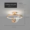 Nordic Modern Swan Rose Gold Led Chandeliers For Dining Tables Kitchen Bedroom Cafe Interior Home Decoration Lighting Fixtures