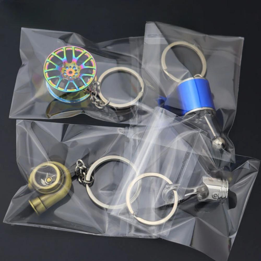 Креативные металлические автомобильные аксессуары брелок цинковый сплав турбо коробка передач ступица тормозной диск подвеска брелок для мужчин папы подарок на день рождения