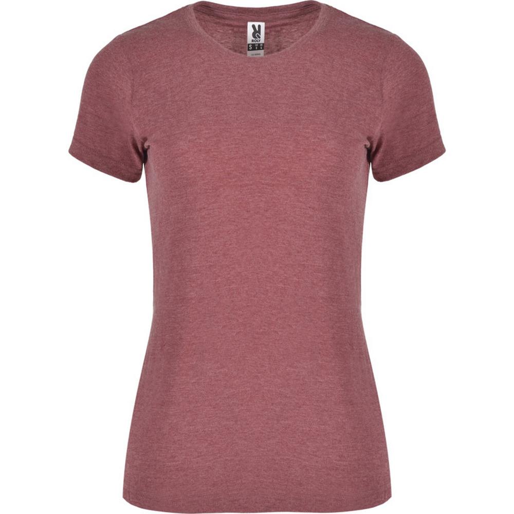 Roly Womens/Ladies Fox Heather Short-Sleeved T-Shirt