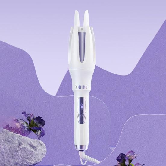 32 мм автоматические щипцы для завивки волос с 4 регулируемыми температурами, быстрый нагрев, электрические вращающиеся щипцы для завивки волос, отрицательные ионы, керамическая палочка для завивки женских волос