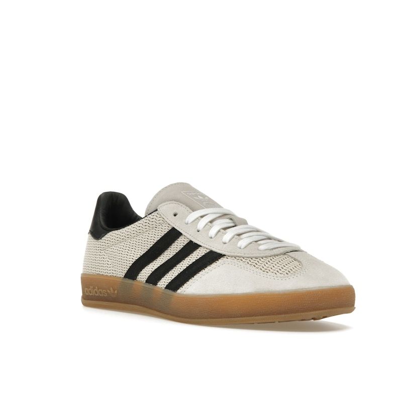 adidas Originals Gazelle Indoor Унисекс Алюминиевый сердечник Черный с коричневой подошвой IH4769