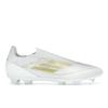Adizero F50 League Laceless FG MG Day Spark Pack Unisex Sneakers White Cloud-White Gold-Metallic IE0608