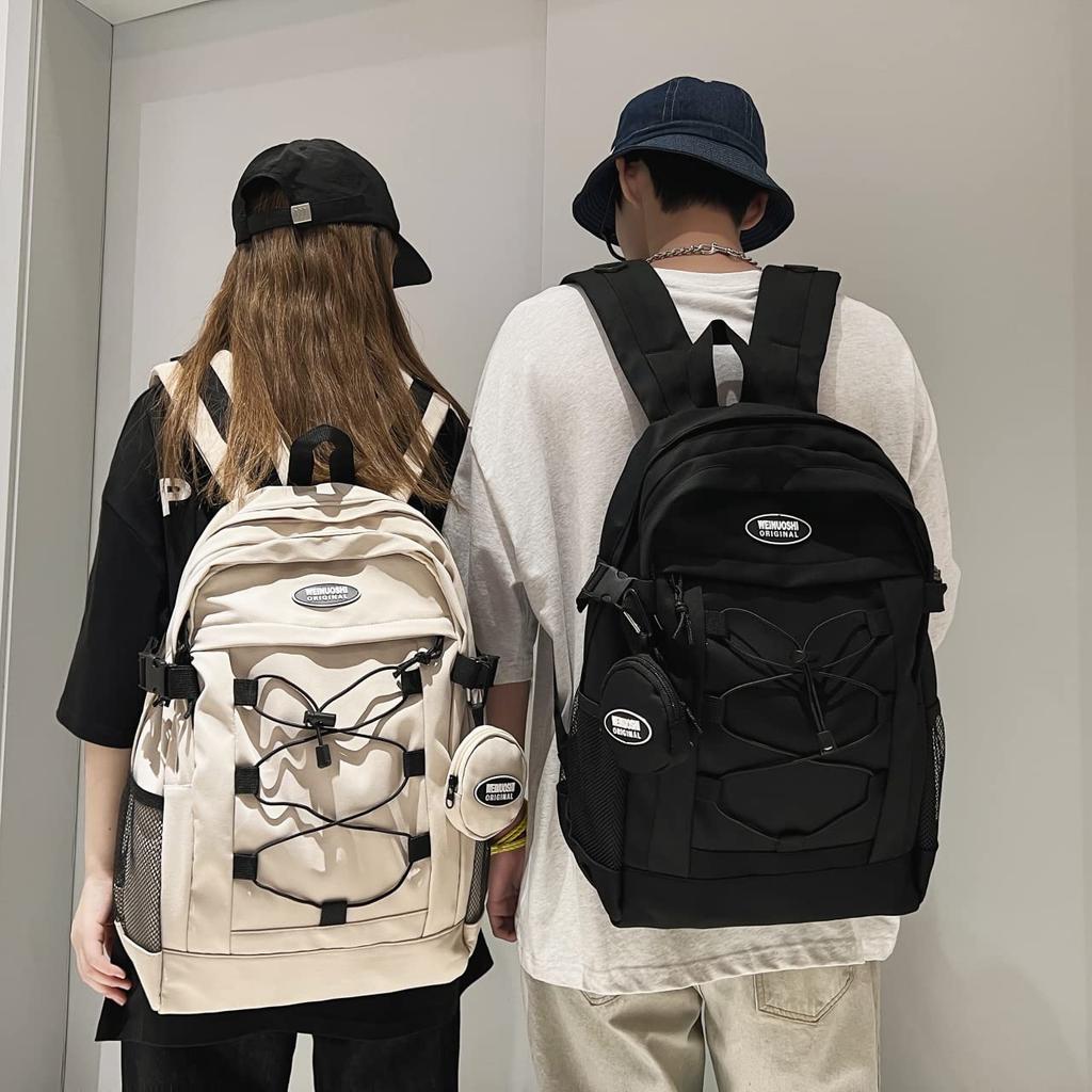 Корейский рюкзак, популярный школьный рюкзак большой вместимости, сумка унисекс для поездок на работу или в школу, рюкзак для учеников младших классов средней школы