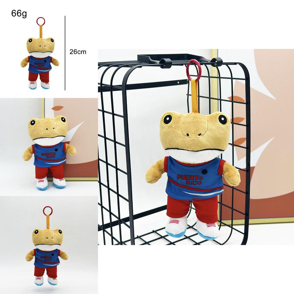 Bad Bunny Sapo Concho Sporty Style Plush Doll Pendant Keychain For Collectors And Kids