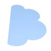Cloud Shaped Waterproof Placemat NonSlip Silicone Table Mat Kids Table Pad for Home Travel(Sky Blue