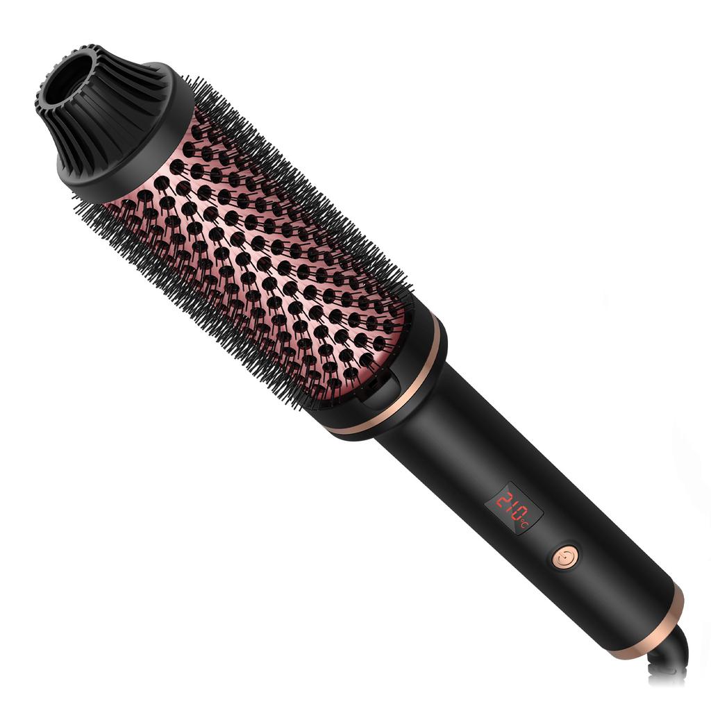 Фен-расческа 2 в 1 плойка выпрямитель для волос отрицательный ион фен высокая мощность горячий воздух расческа